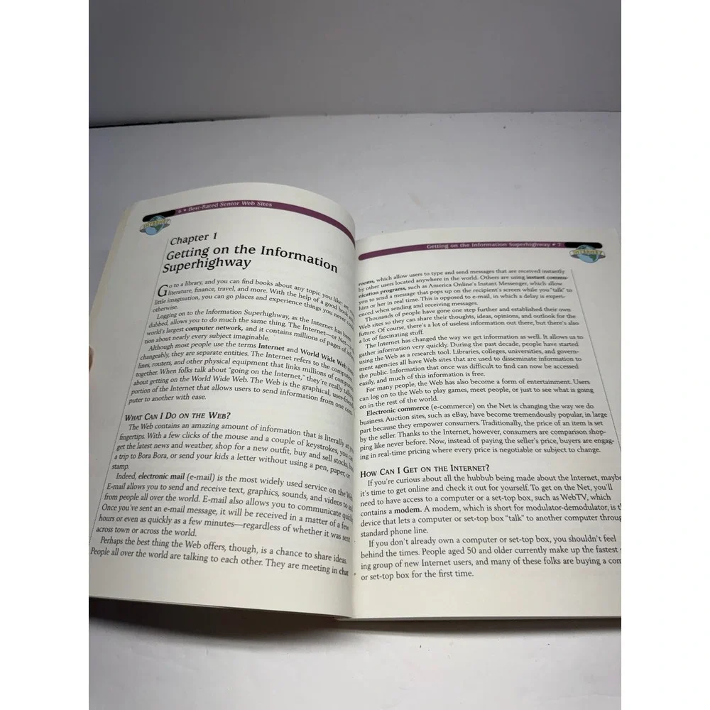 The Internet Made Easy for Seniors Consumer Guide Book with CD-ROM Vintage Tech